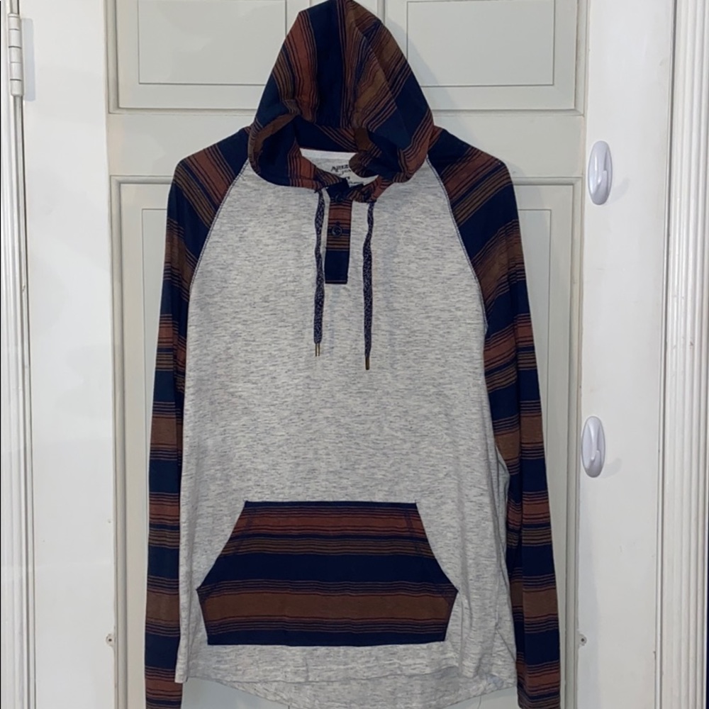Arizona Mens Sweatshirt-Style Long Sleeve Shirt
